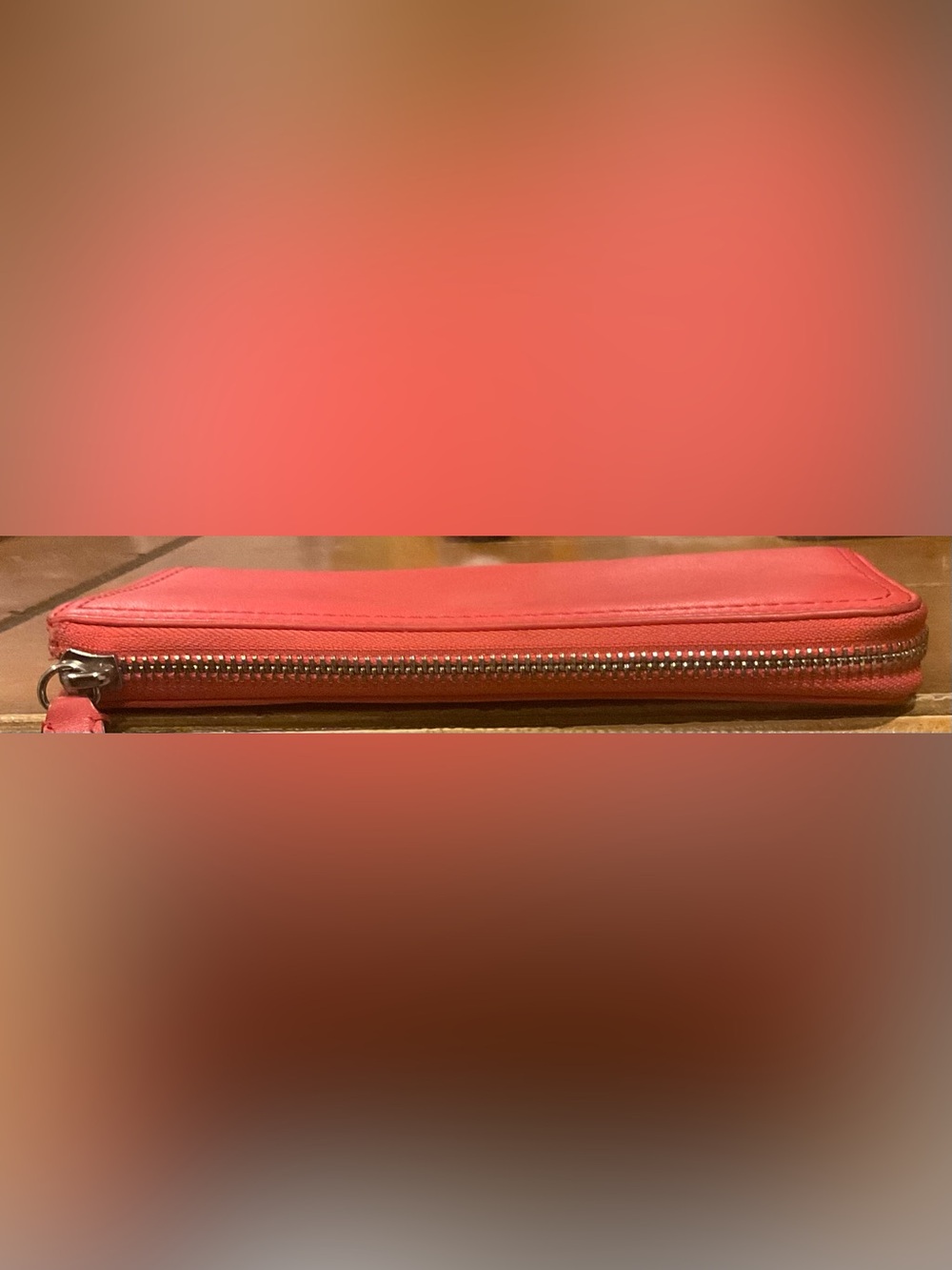 COACH Leather Zip Wallet - Picture 6 of 15